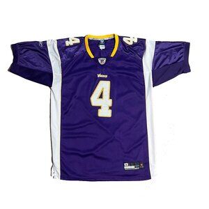 Vintage Reebok Onfield Brett Favre Minnesota Vikings NFL Jersey #4 Size 54